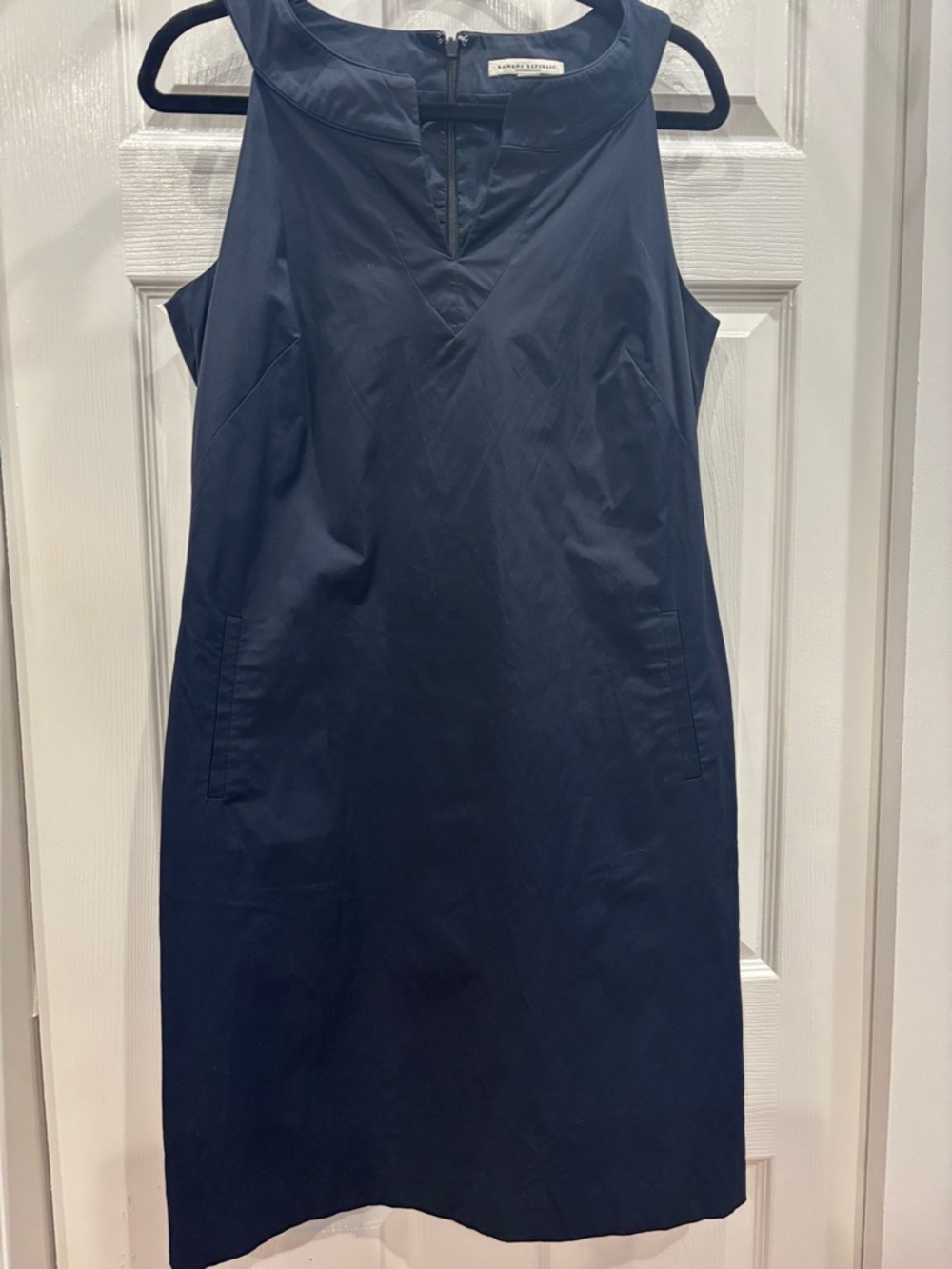 Banana Republic Navy Sheath Dress